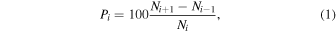 Equation (1)