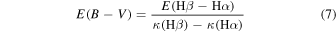 Equation (7)
