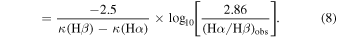 Equation (8)