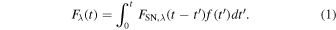 Equation (1)