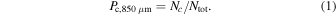 Equation (1)