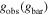 ${g}_{\mathrm{obs}}({g}_{\mathrm{bar}})$