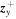 ${{\boldsymbol{z}}}_{y}^{+}$