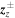 ${{\boldsymbol{z}}}_{z}^{\pm }$