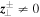 ${{\boldsymbol{z}}}_{\perp }^{\pm }\ne 0$