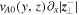 ${v}_{A0}(y,z){\partial }_{x}| {{\boldsymbol{z}}}_{\perp }^{-}| $