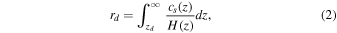 Equation (2)