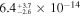 ${6.4}_{{}^{-2.6}}^{{}_{+3.7}}\times {10}^{-14}$
