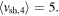 $\langle {v}_{\mathrm{sh},4}\rangle =5.$