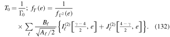 Equation (132)