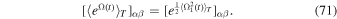 Equation (71)