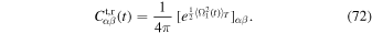 Equation (72)