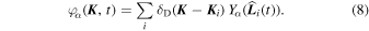 Equation (8)