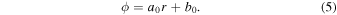 Equation (5)