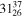 ${31}_{26}^{37}$