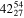 ${42}_{27}^{54}$