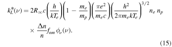 Equation (15)