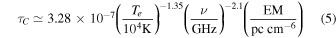 Equation (5)