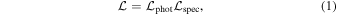 Equation (1)
