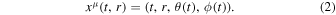 Equation (2)