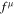 ${f}^{\mu }$
