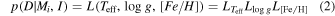 Equation (2)