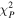 ${\chi }_{P}^{2}$