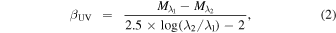 Equation (2)