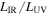 ${L}_{\mathrm{IR}}/{L}_{\mathrm{UV}}$
