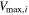 ${V}_{\max ,i}$