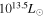 ${10}^{13.5}{L}_{\odot }$