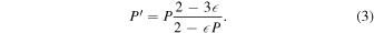 Equation (3)