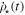 ${\dot{\rho }}_{\star }(t)$