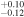 ${}_{-0.12}^{+0.10}$