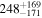 ${248}_{-171}^{+169}$