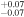 ${}_{-0.07}^{+0.07}$