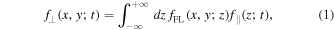 Equation (1)