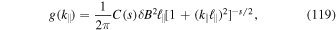 Equation (119)