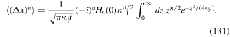 Equation (131)