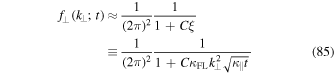 Equation (85)