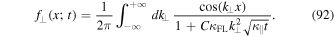 Equation (92)