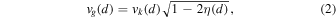 Equation (2)