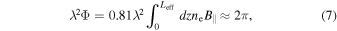 Equation (7)