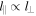 ${l}_{\parallel }\propto {l}_{\perp }$