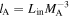 ${l}_{{\rm{A}}}={L}_{\mathrm{in}}{M}_{{\rm{A}}}^{-3}$