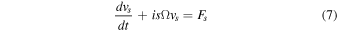Equation (7)