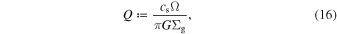 Equation (16)