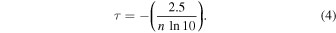 Equation (4)