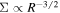 ${\rm{\Sigma }}\propto {R}^{-3/2}$