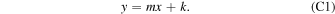 Equation (C1)
